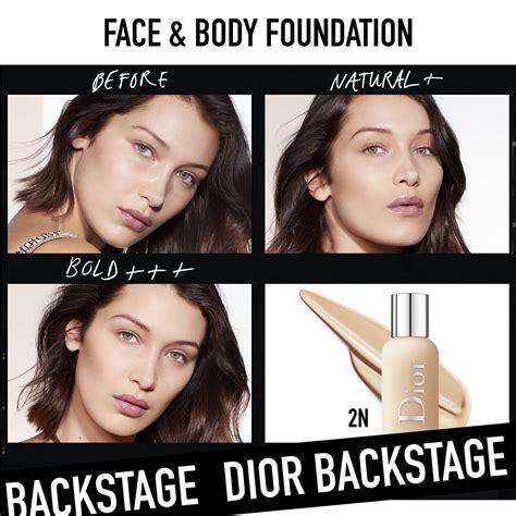 dior backstage face & body makeup